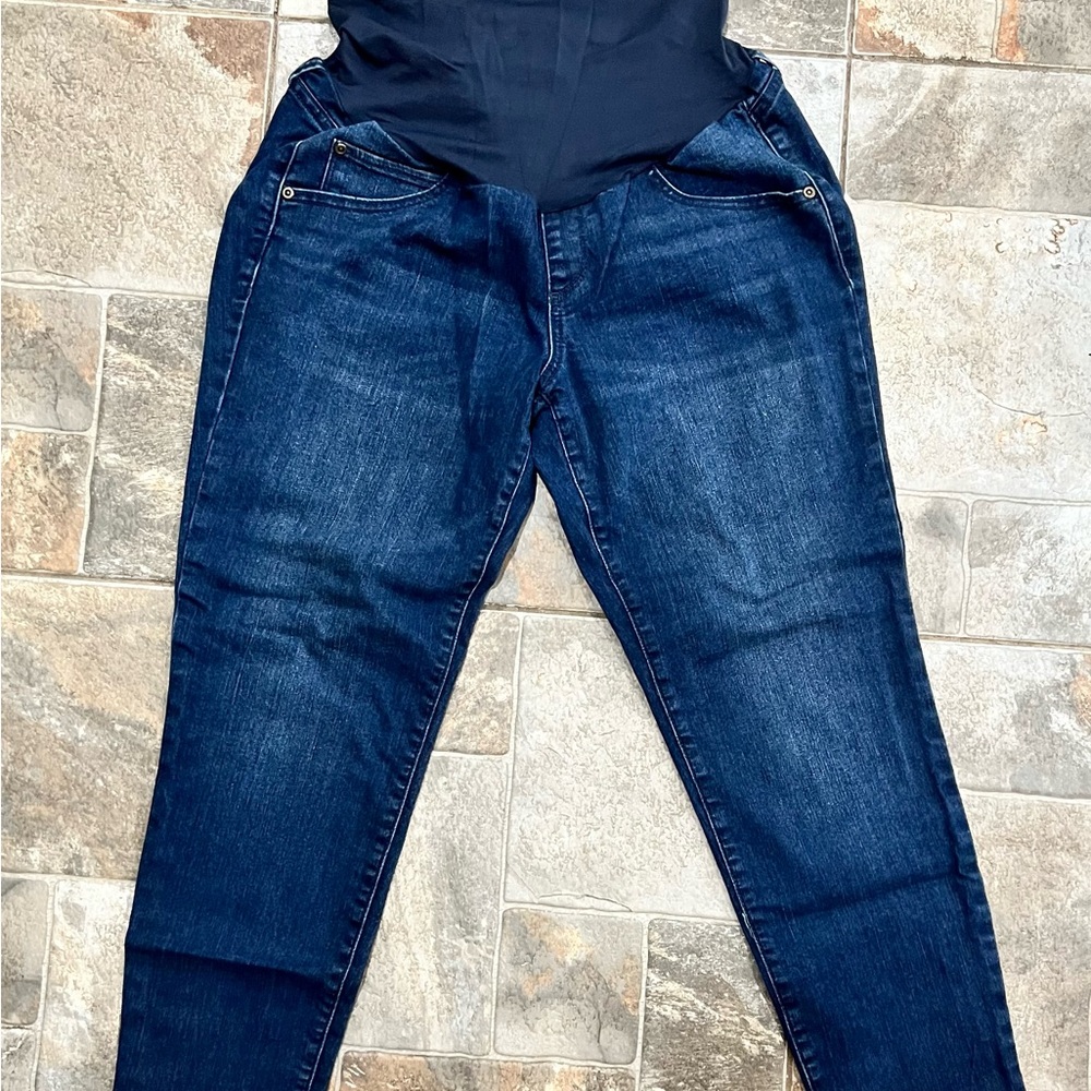 a:glow Dark Blue Women's Skinny Jeans